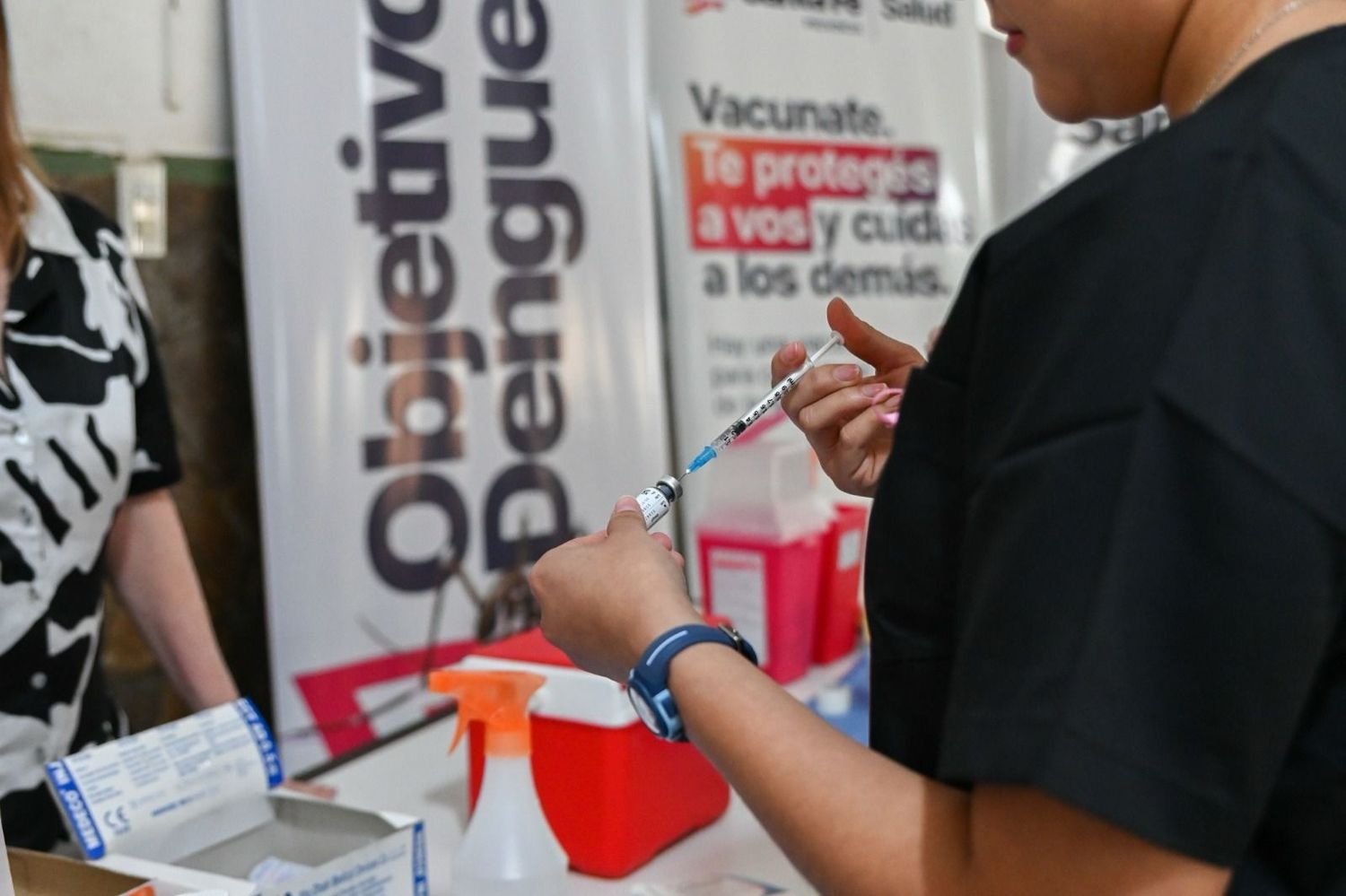 La Provincia lleva 119.531 dosis colocadas, de las 160.000 que se adquirieron. Foto: GSF
