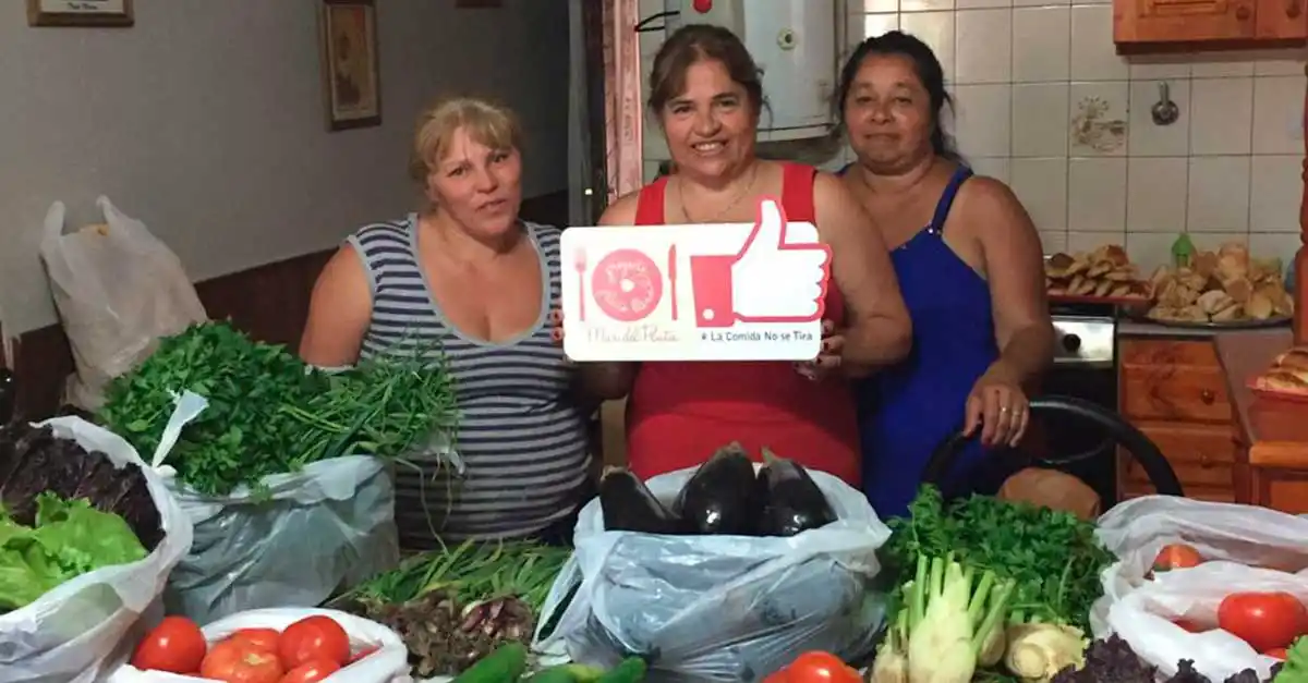 En Mar del Plata, #LaComidaNoSeTira