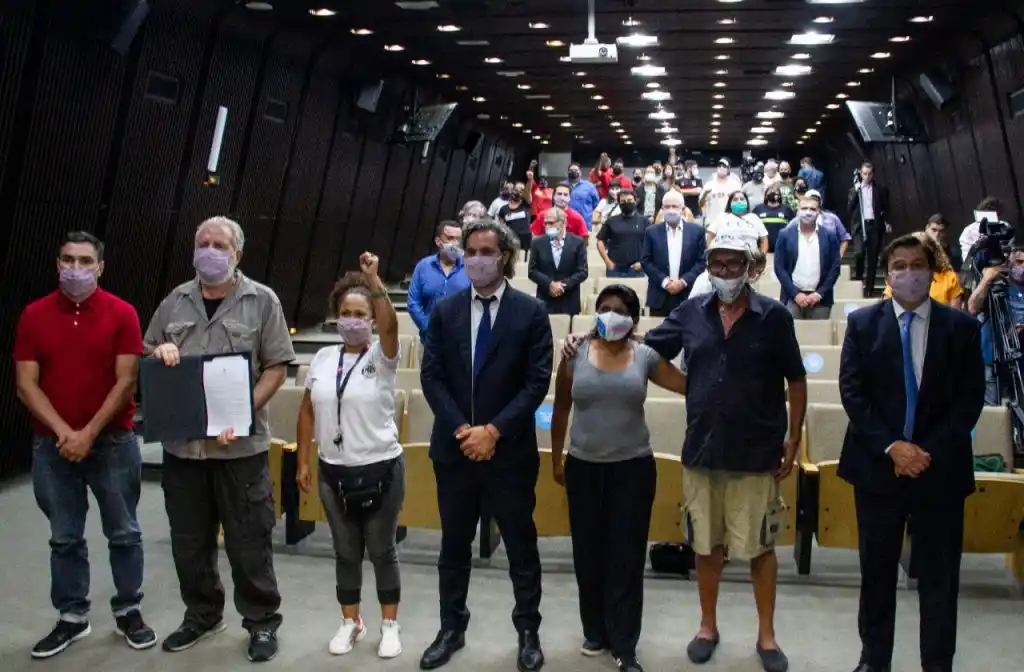 El Estado reconoció el rol de los trabajadores de UTEP  