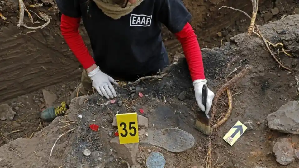 El equipo de Antropología Forense y la Provincia llegó a un acuerdo para trabajar en Mar del Playa y Magdalena.Imagen: EAAF.