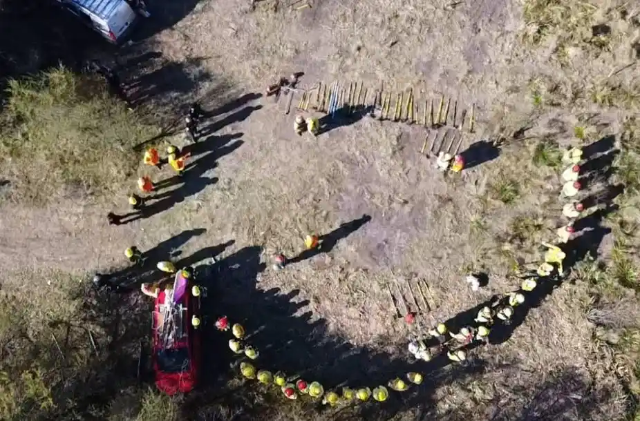 Más de 100 brigadistas se capacitaron en combate de incendios en Entre Ríos