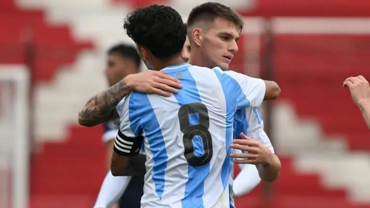 En el primer amistoso, la Selección Argentina Sub 23 goleó a Paraguay