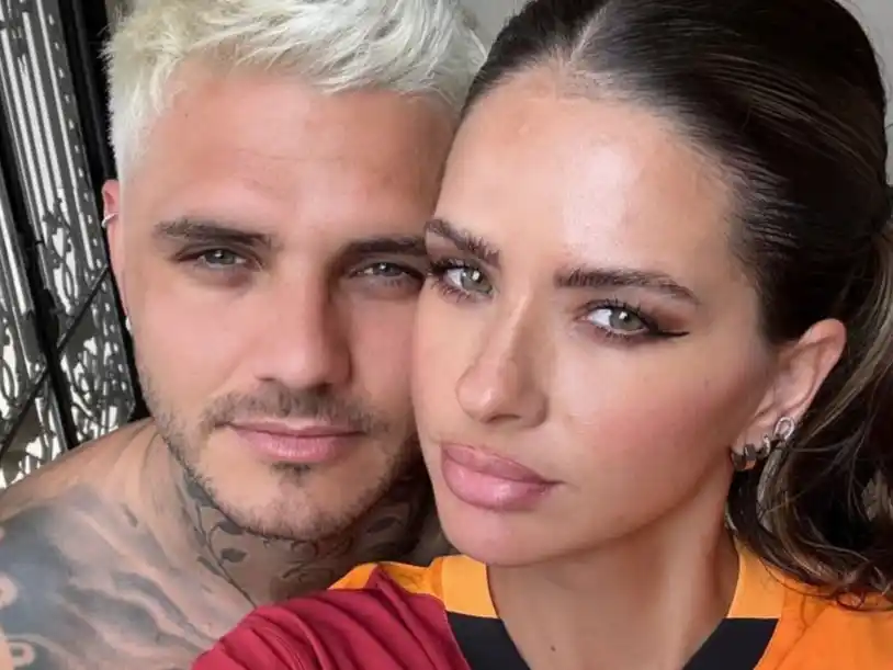 La China Suárez celebró el regreso a las canchas de icardi con una publicación: "Te amo con todo mi corazón".