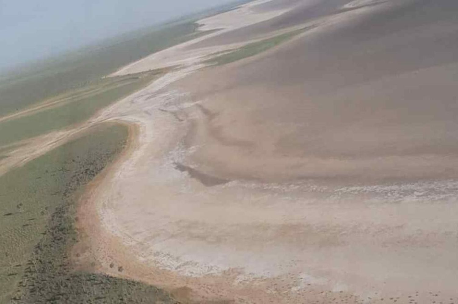 El Cristal y El Palmar, dos lagunas santafesinas que sufren los efectos de la sequía