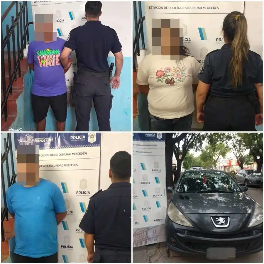 Detuvieron con el lector de patentes a tres delincuentes que intentaron robar nuevamente en Mercedes