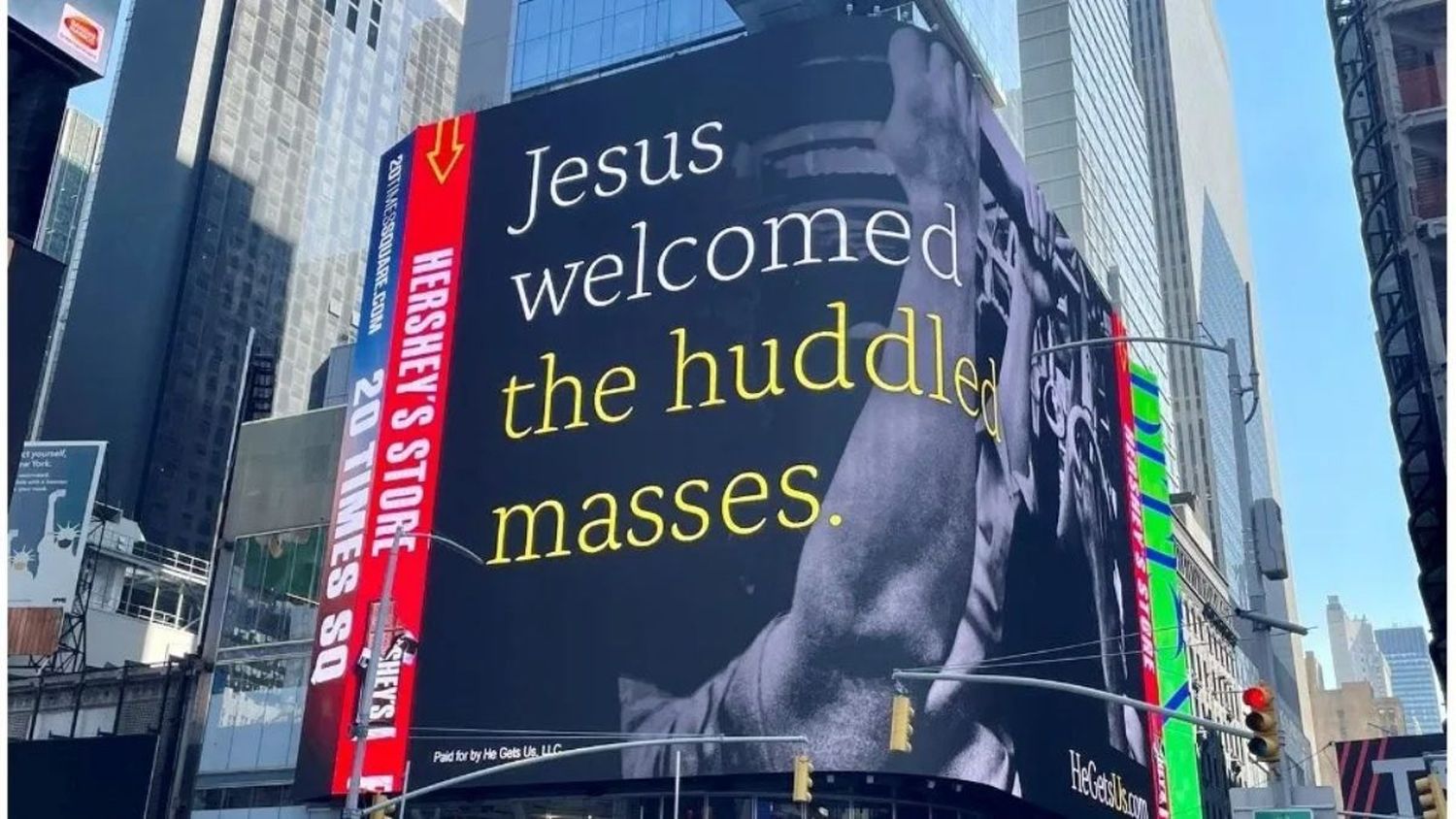 Insólita campaña publicitaria para rescatar la imagen de Jesús en Estados Unidos