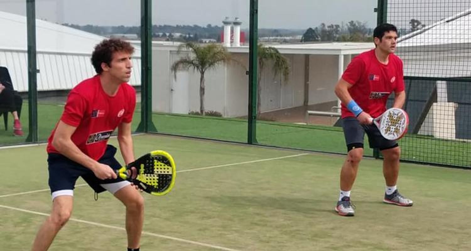Matías Cháves y Agustín Porta, subcampeones en el City Center de Rosario
