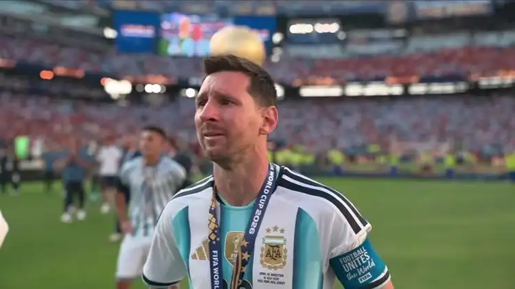 El emotivo mensaje de Messi después de perder el Mundial con España.
