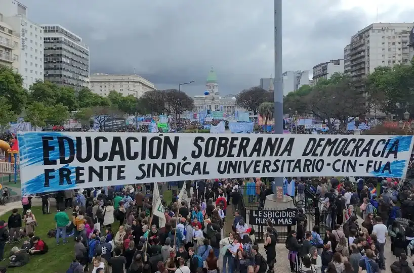Marcha Universitaria: el reclamo por financiamiento terminó con graves incidentes y 31 detenidos