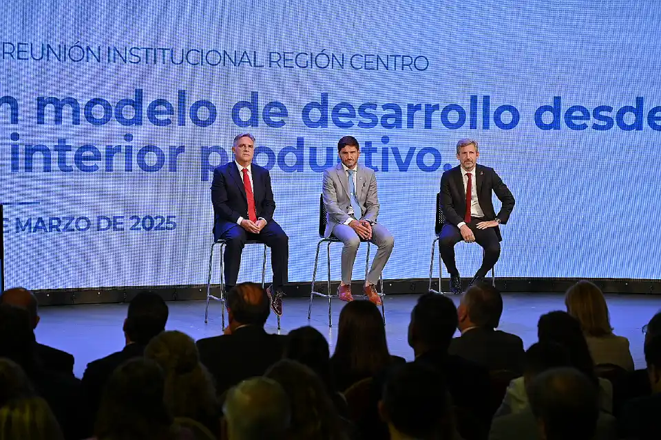 Los gobernadores de Santa Fe, Córdoba y Entre Ríos ratificaron su compromiso con el desarrollo productivo