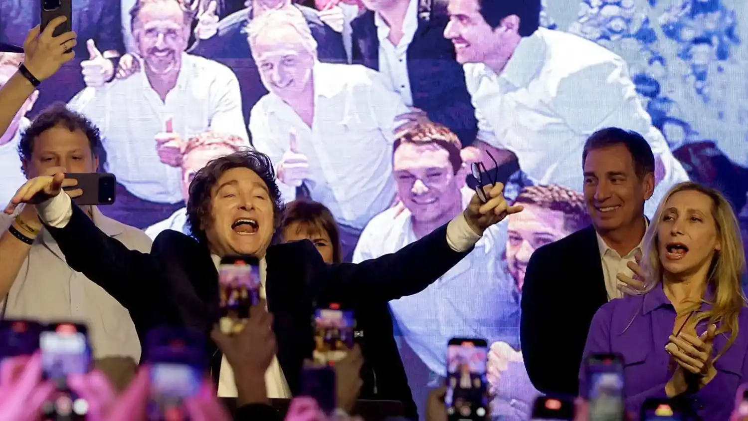 Milei ganador. LLA se impuso en casi todo el país, incluso en territorio bonaerense