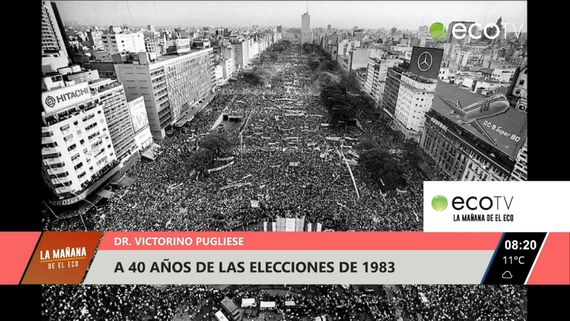A 40 años de las elecciones de 1983