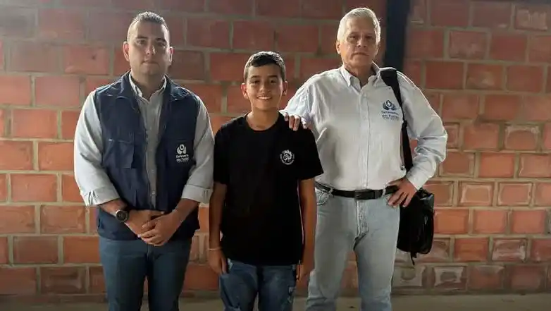 Tras pago de millonaria suma, disidencias de las FARC dejan en libertad a niño Lyan secuestrado durante 18 días