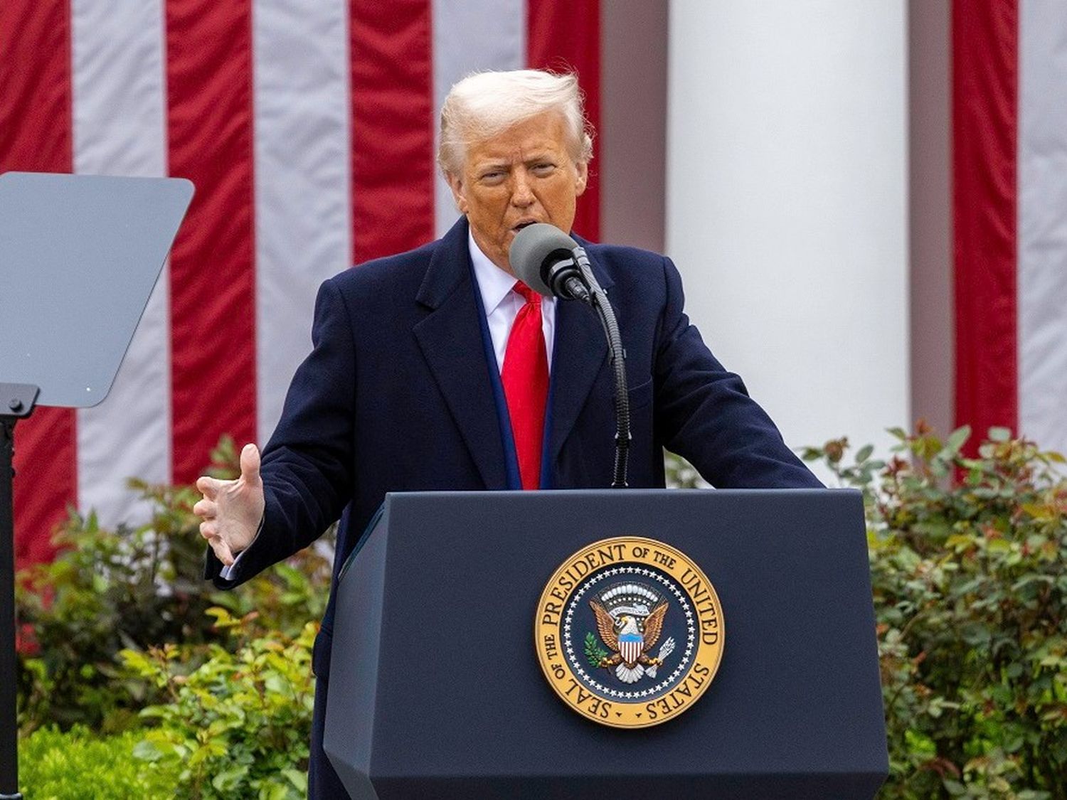 El presidente Donald Trump le pidió a Putin que detenga los ataques contra Kiev
