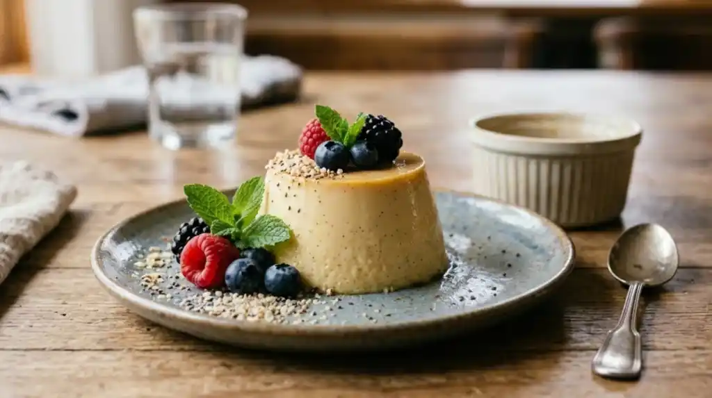 Este flan se volvió tendencia por su practicidad y valor nutricional.