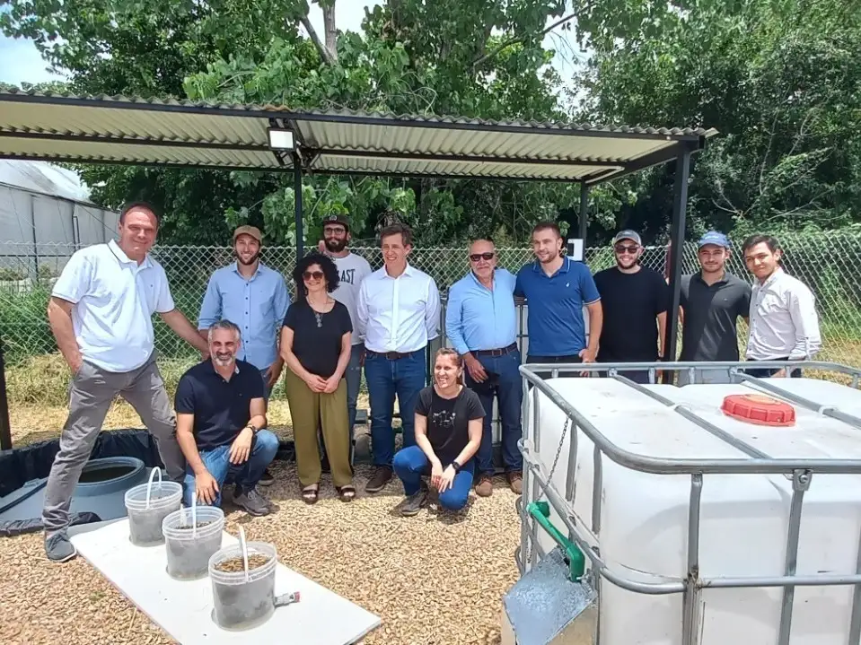 El equipo de trabajo de Fauba y Ciafa.