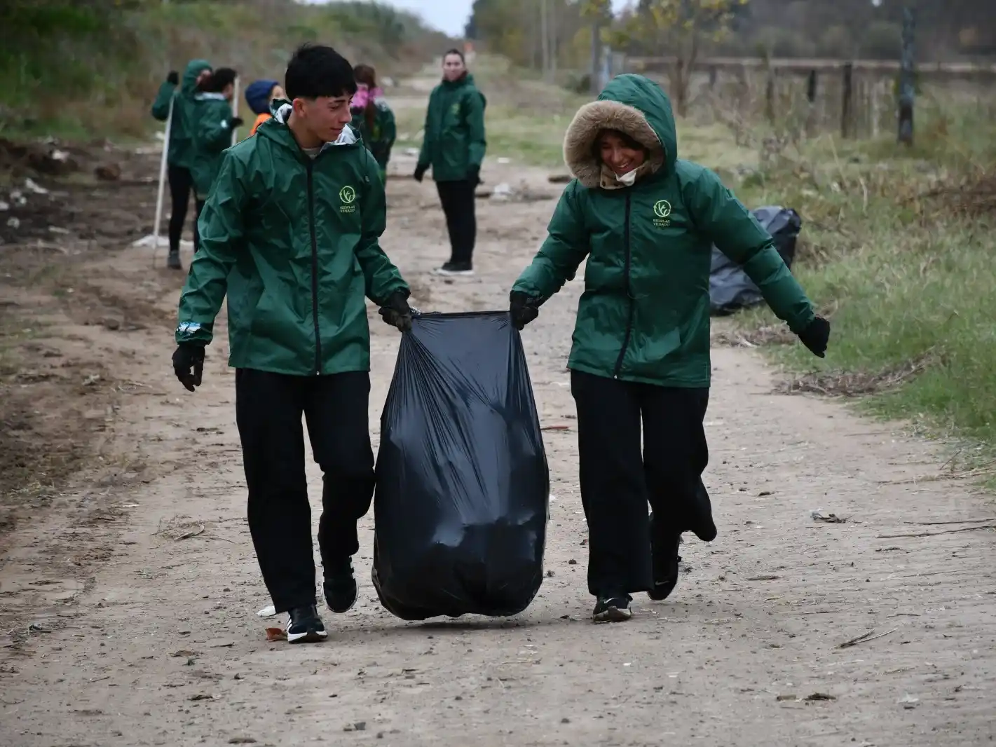 Plogging en Venado Tuerto.