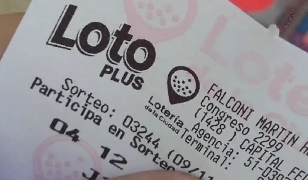 Un apostador suarense ganó más de $5.300 millones del Loto Plus