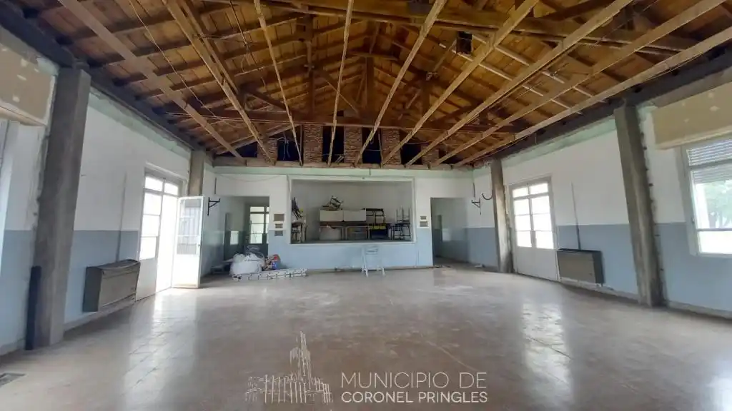 Avanza la obra en la escuela de Indio Rico