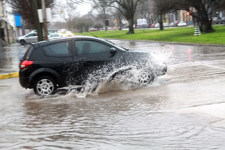 Lluvia: cuarenta milímetros