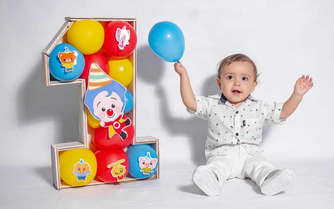 Isaías Benjamín, el "bebé sorpresa", cumplió un año
