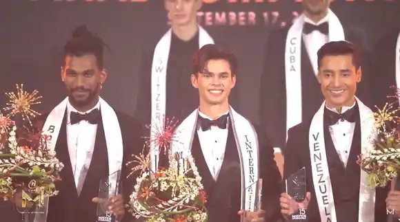 El venezolano William Badell ocupa la segunda posición en el Míster International 2023