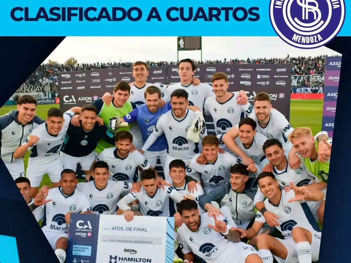 La Lepra mendocina le ganó 2 a 1 a Central.Cba. de Rosario.Foto: