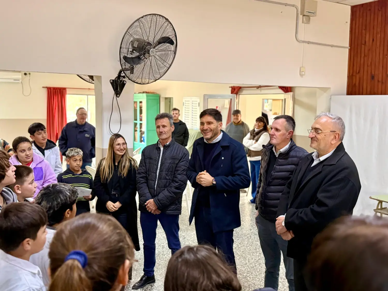 Nueva visita del gobernador de la provincia de Santa Fe, Maximiliano Pullaro al departamento Castellanos