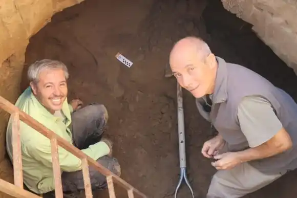 Increíble: hacían un pozo ciego en Venado Tuerto y encontraron fósiles de un perzoso que vivió hace 8500 añs