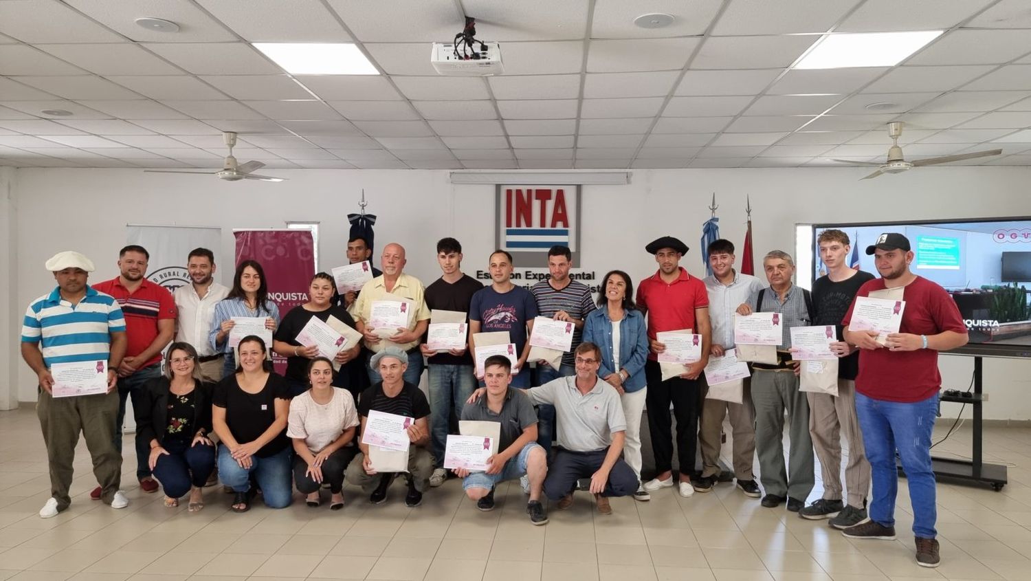 Finalizó el curso Operarios Ganaderos en Reconquista