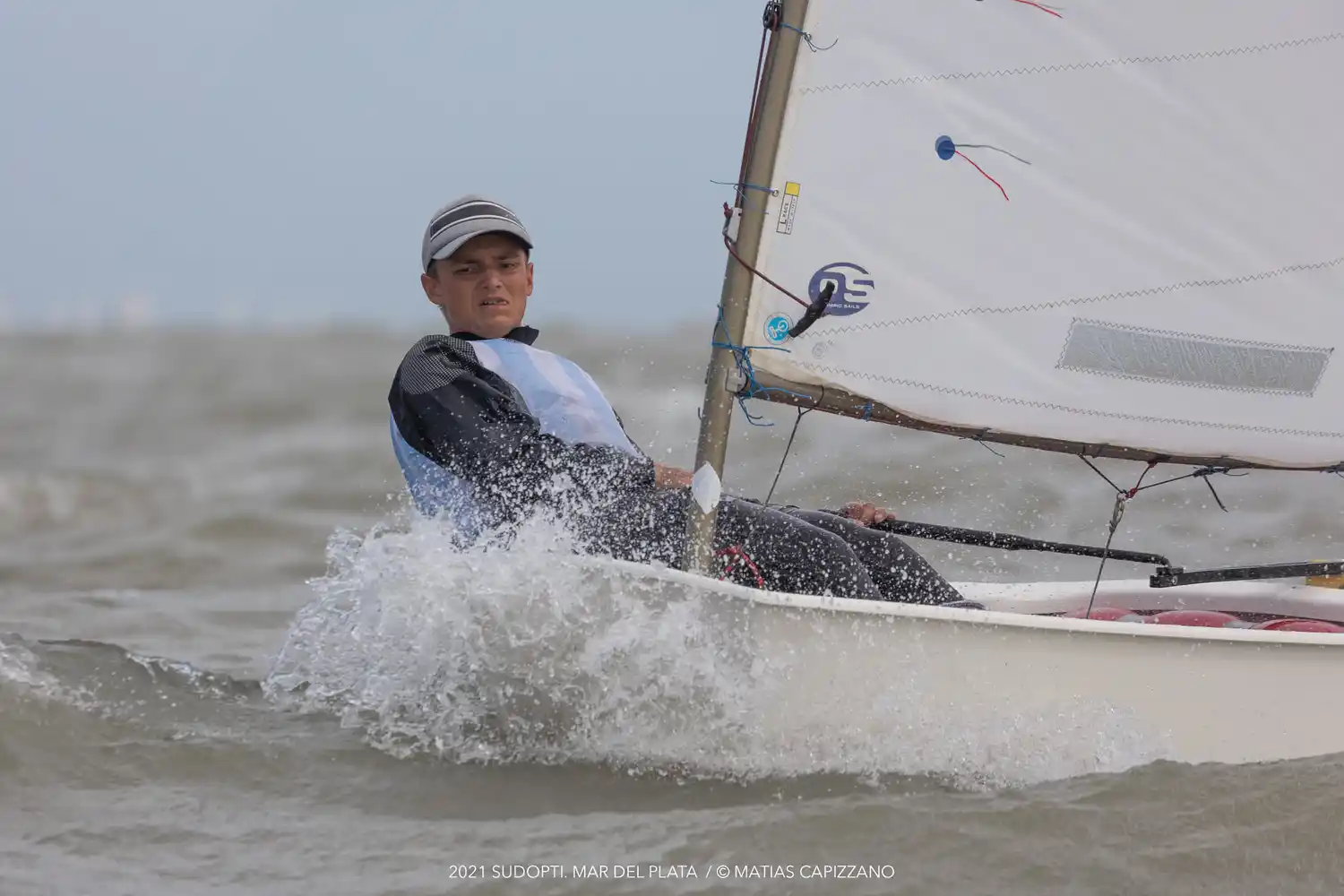 Inicia el Sudamericano de Optimist en Mar del Plata con Francina Paz, Francisco Gómez y Delfina Kuttel