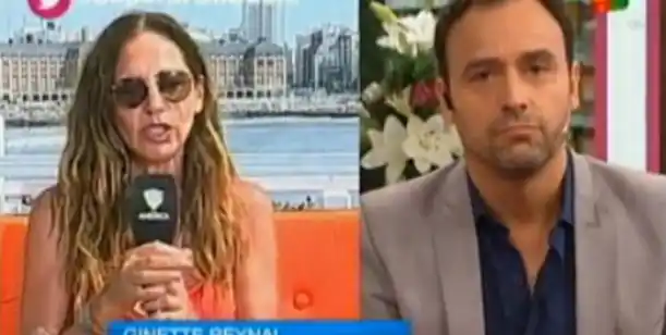 Tenso cruce entre Ginette Reynal y Adrián Pallares