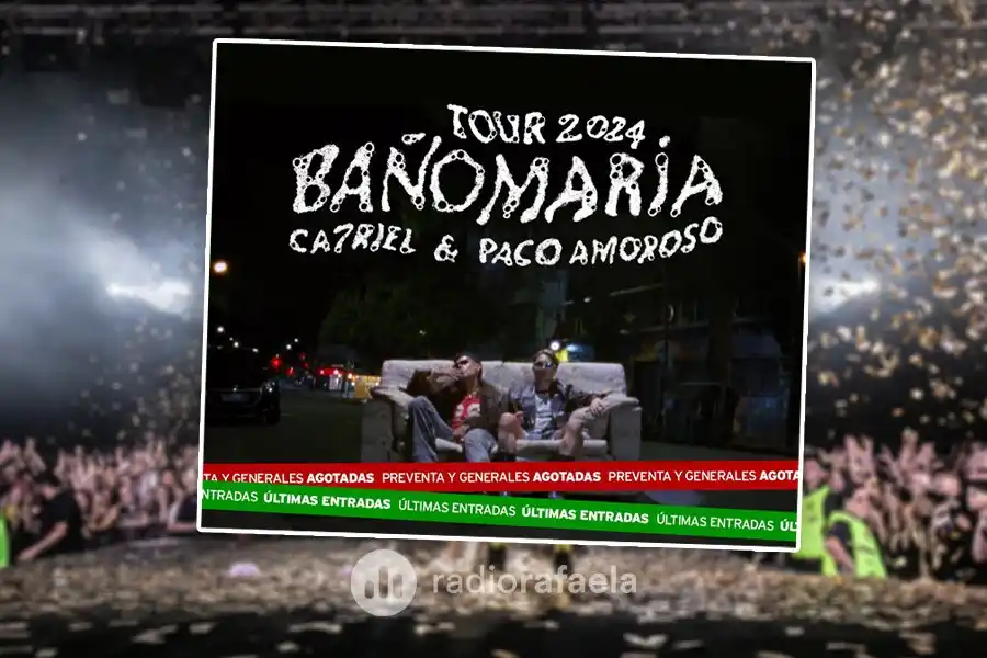 El dúo más icónico de la escena urbana nacional llega a Tribus: Ca7riel y Paco Amoroso estarán en Santa Fe