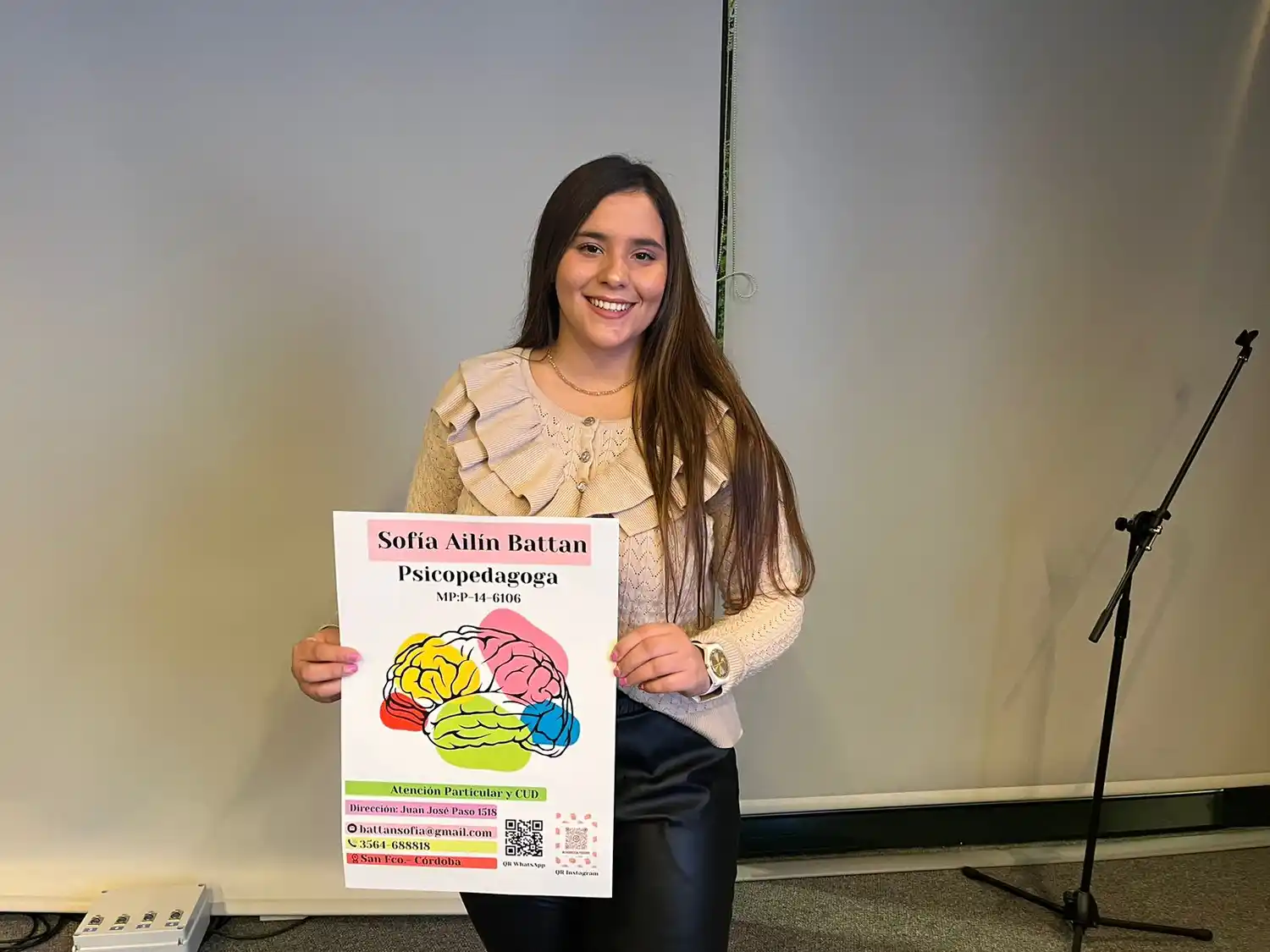 La charla fue realizada por la psicopedagoga Sofía Battan