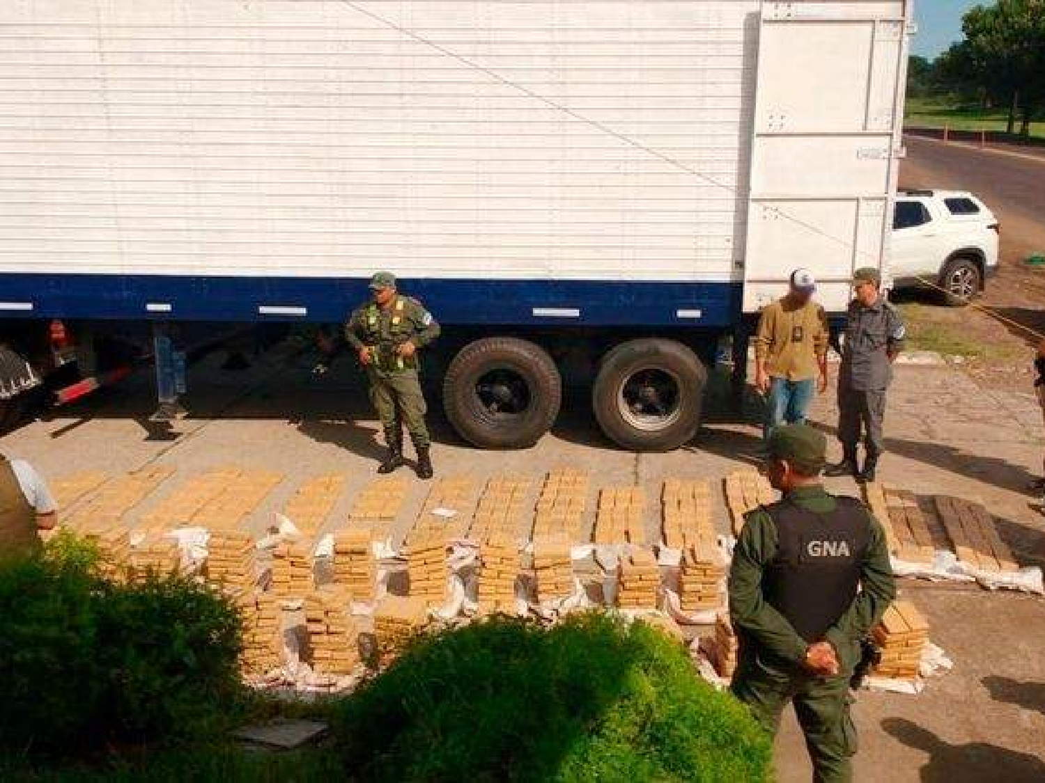 Secuestran un cargamento de 740 kilos de marihuana que iba de Itatí a Córdoba