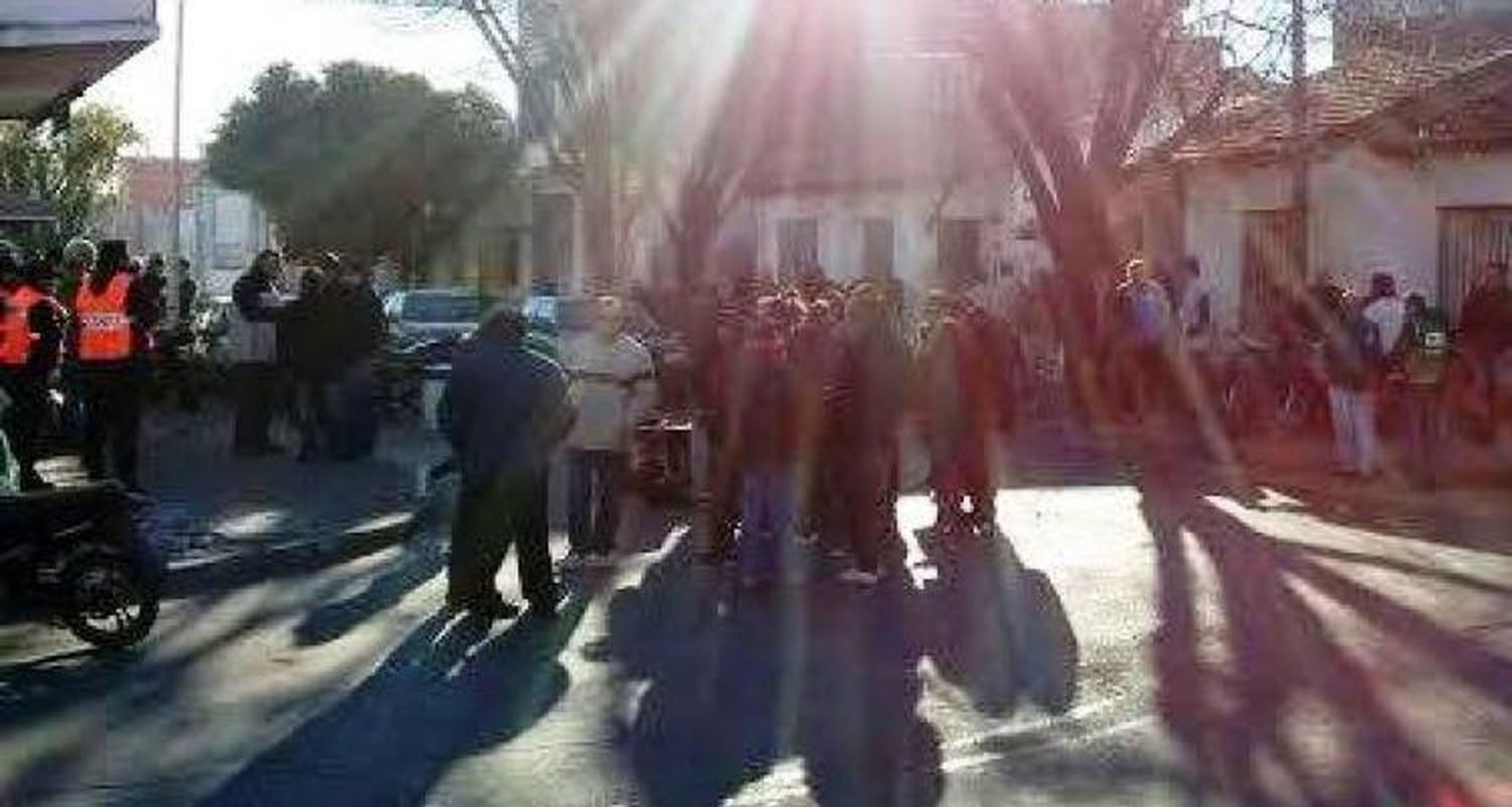 Audiencia en el Ministerio de Trabajo y manifestación en las puertas del edificio
