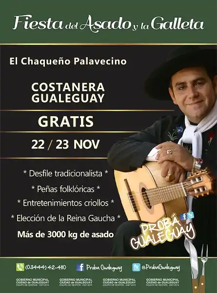 Todo listo para la Fiesta del Asado y la Galleta