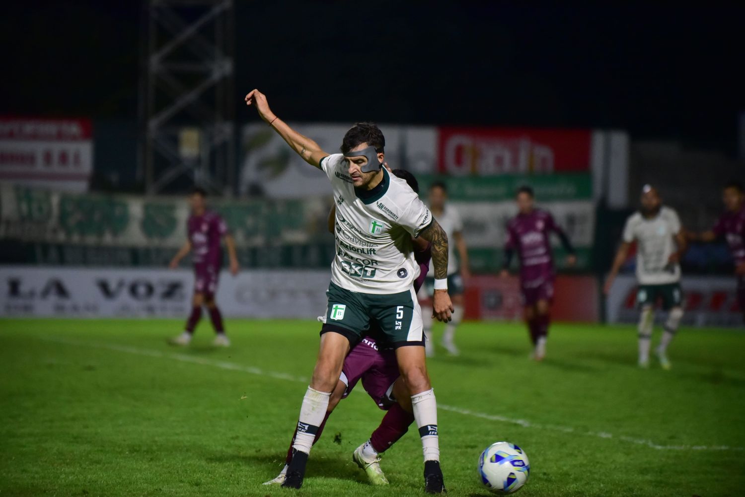 Pablo Cortizo fue titular en la igualdad "Verde"