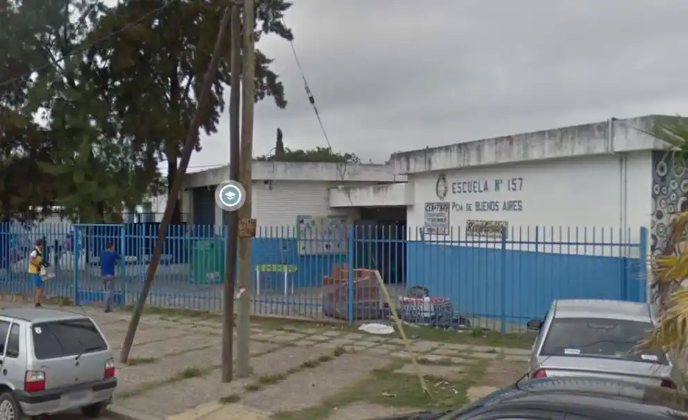 El nene es alumno de la escuela Nº 157 de Virrey del Pino, en La Matanza (Google Maps)