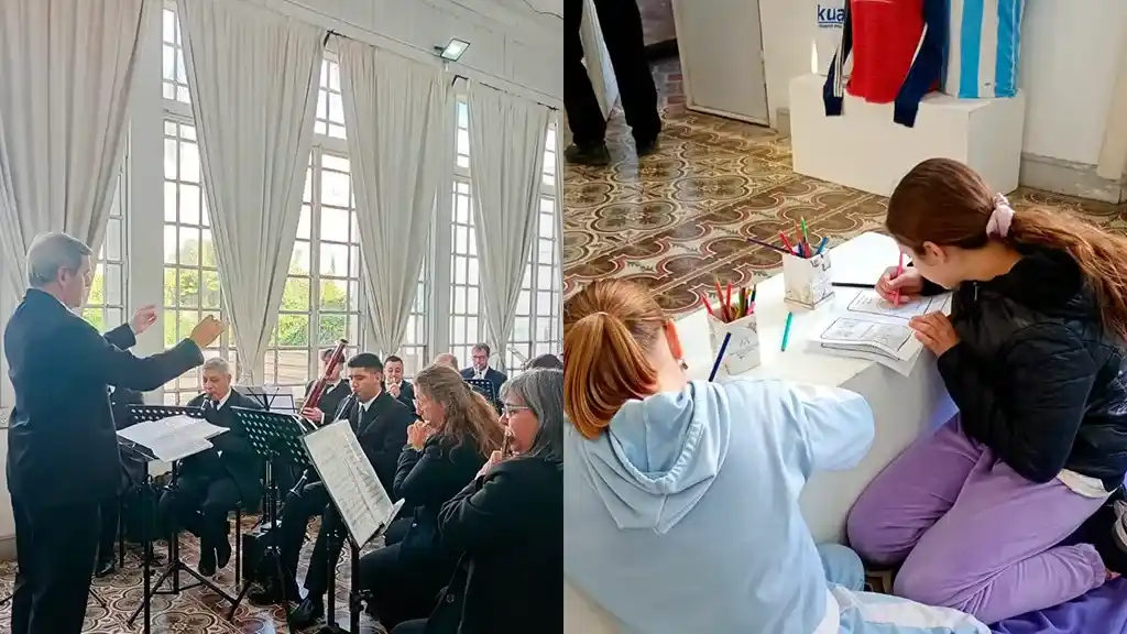 El Museo Histórico Municipal vivió una jornada especial con música, historia y mateada