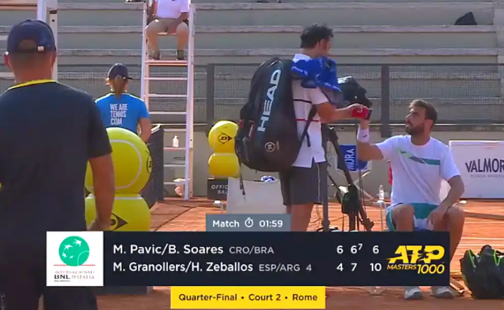 Zeballos es semifinalista en Roma