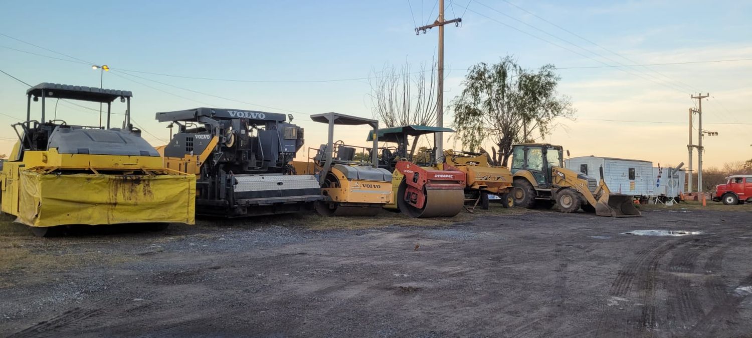 Repavimentación de ruta 1001: el obrador de la empresa Iarsa regresó a Río Tala para la última etapa