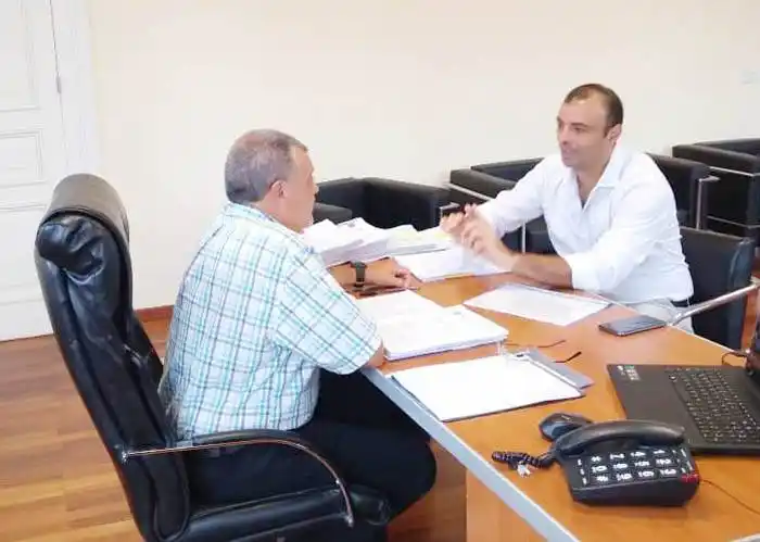 El intendente Benítez se reunió con el titular de la Zonal de Arquitectura