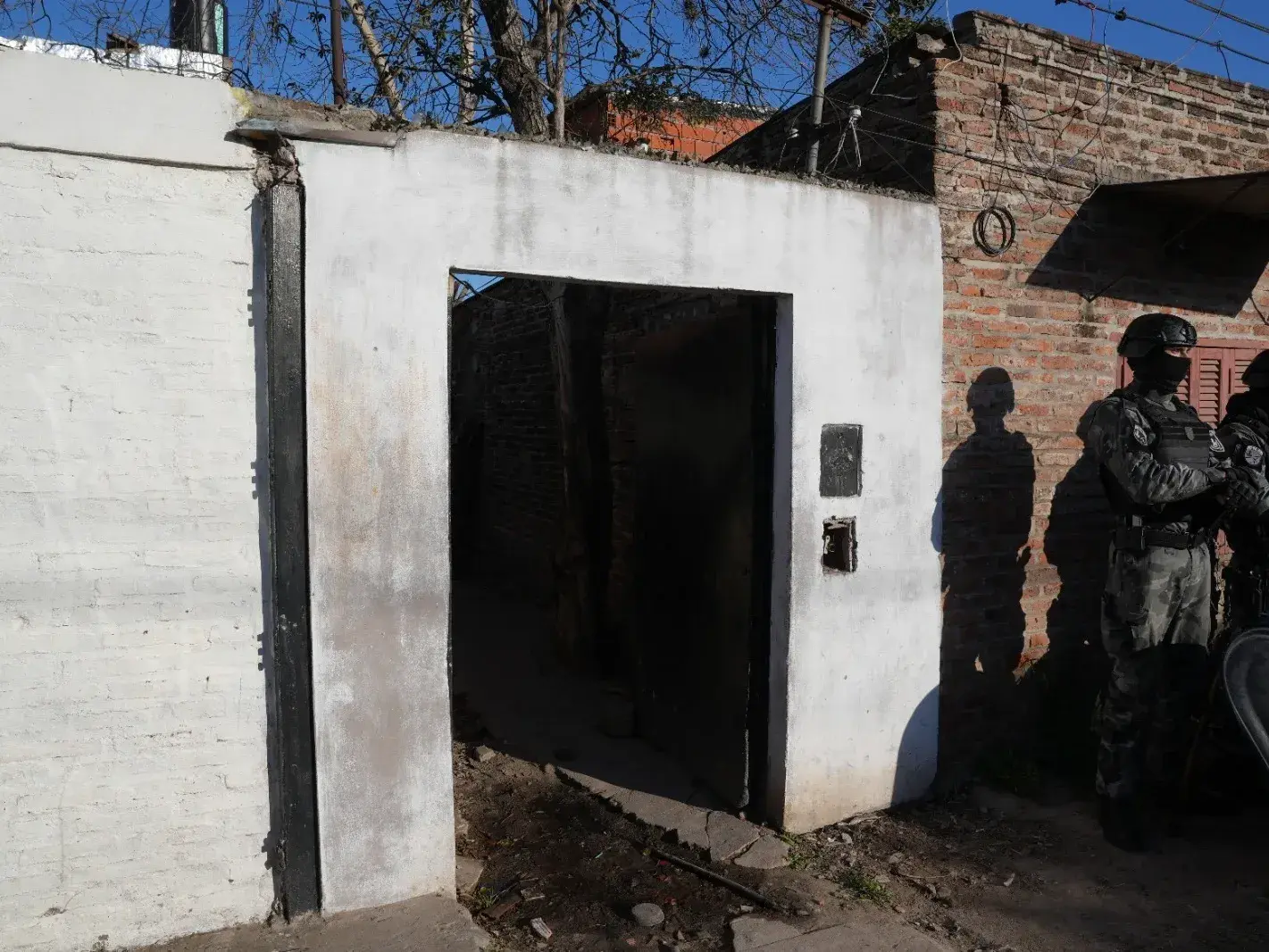 Derribaron un búnker ligado a la banda de Alan Funes en la zona sur de Rosario