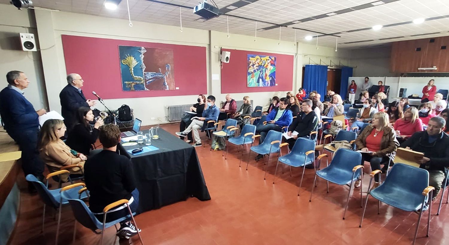 Encuentro de representantes de los talleres protegidos