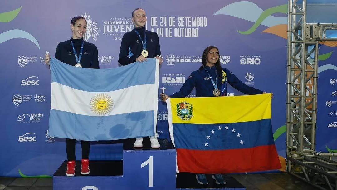 Malena Santillán brilla en el Sudamericano Juvenil de Río de Janeiro