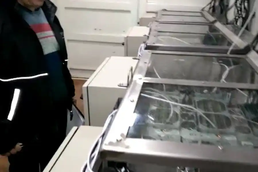 Criptomonedas: la AFIP descubrió una granja clandestina con tecnología de última generación en Esperanza 