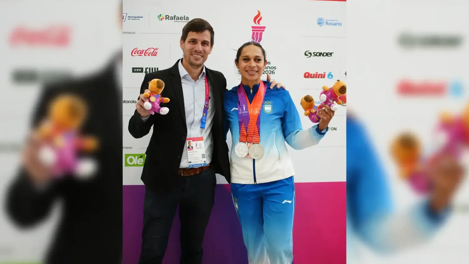 Daniel Capella y Natalia Vera destacaron el balance positivo de los Juegos Suramericanos y pidieron mayor apoyo para los atletas de alto rendimiento