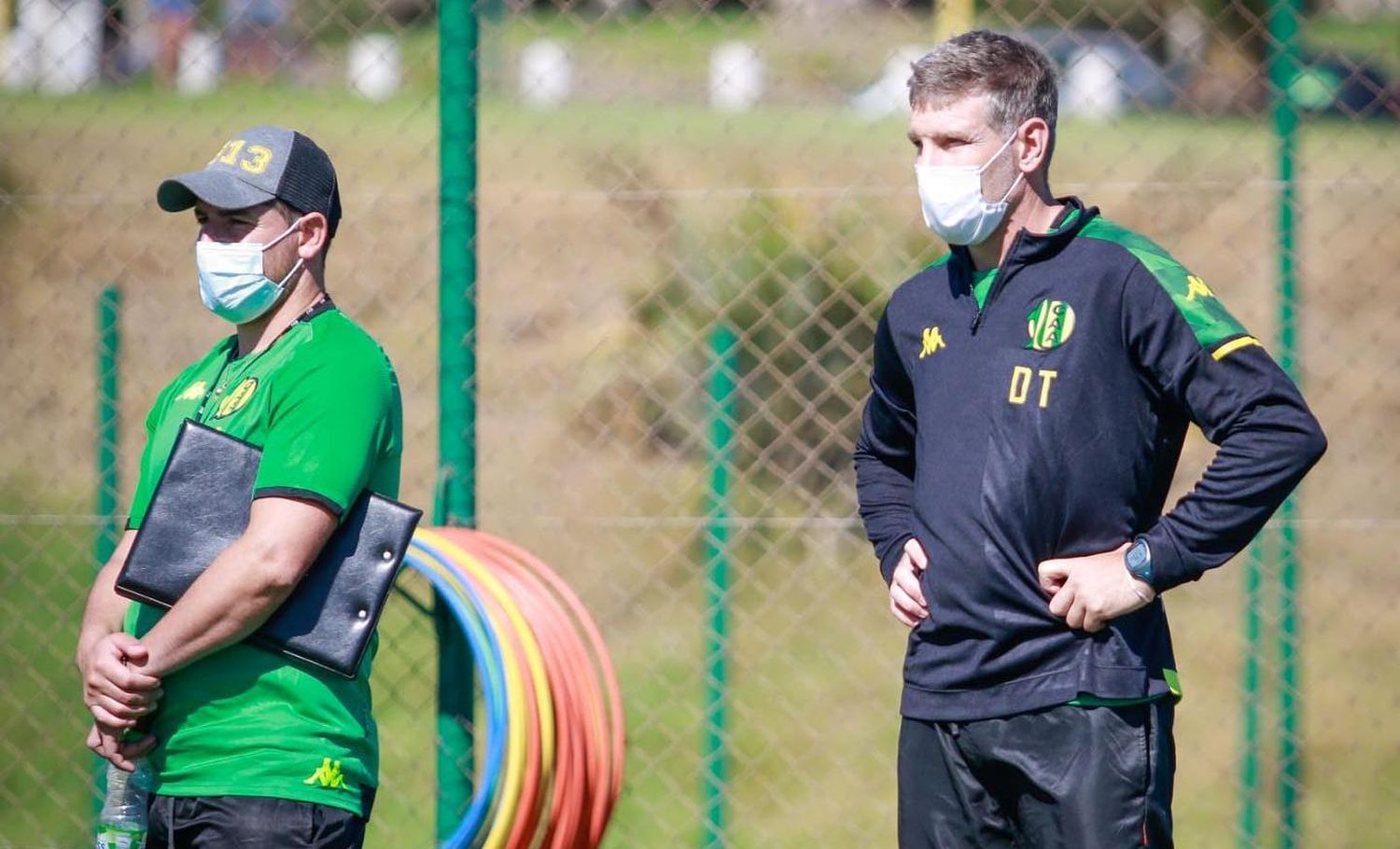 Santiago Silva ya estuvo en el predio de Aldosivi