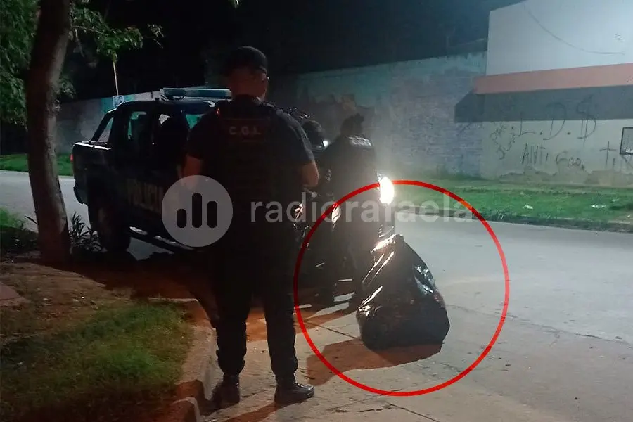 Atraparon al "hombre de la bolsa" en plena madrugada